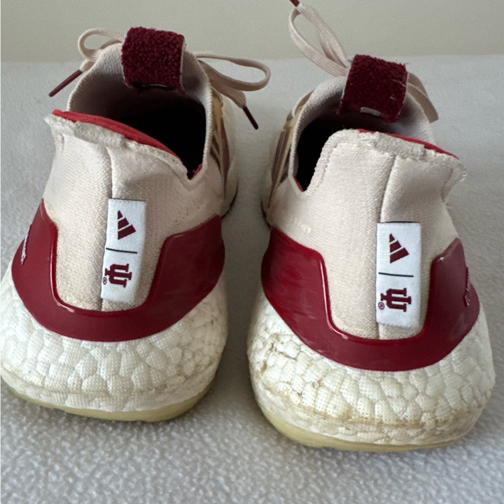 Adidas UltraBoost 21 'NCAA Pack Indiana' IU shoes size 12 - Picture 7 of 10